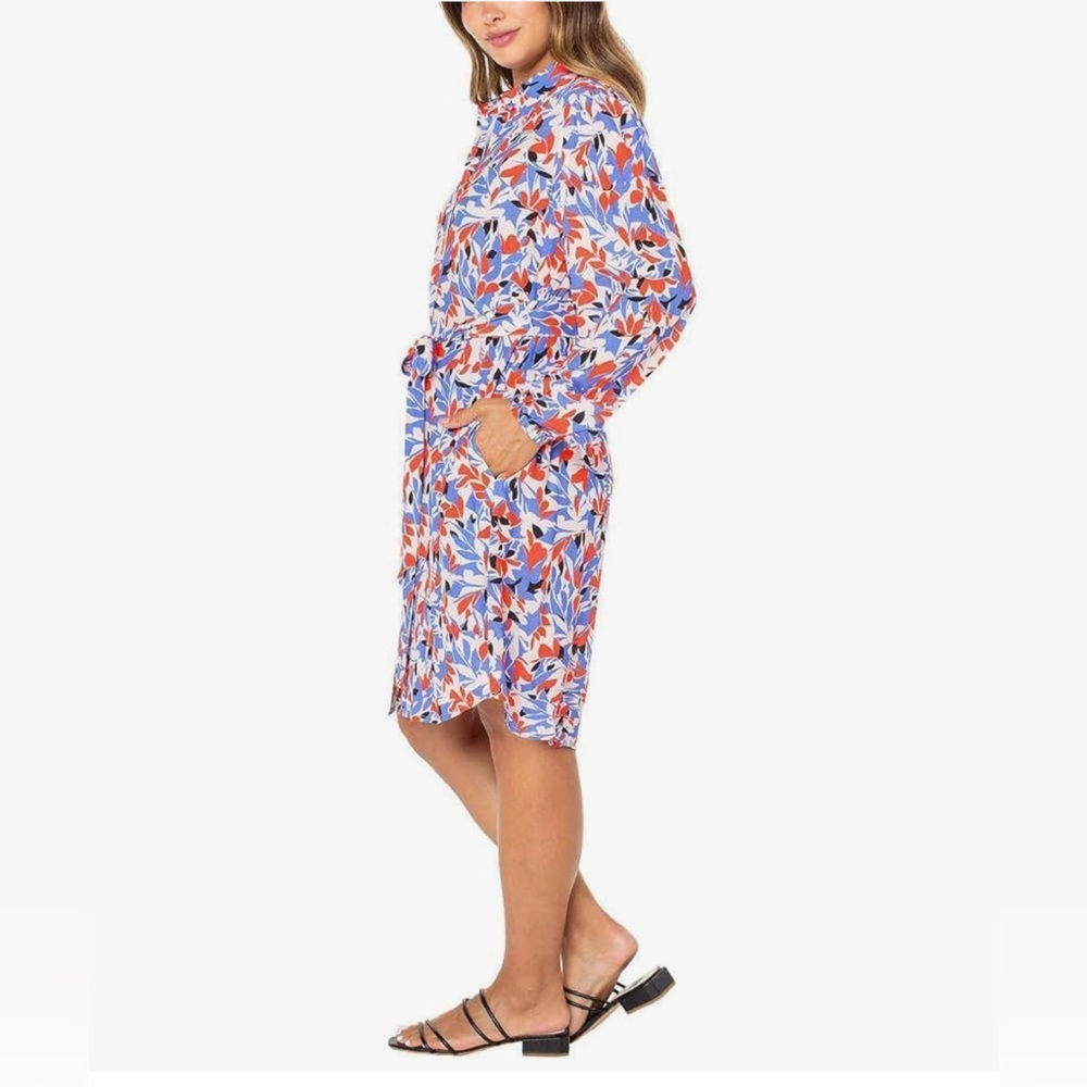 Colorful Patterned Midi Dress 🌷 - Picture 11 of 16